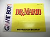 GB Dr. Mario instruction manual