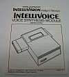Intellivoice Module, owners manual