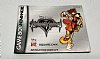 GBA Kingdom Hearts Chain of Memories,  instruction manual