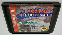 Troy Aikman Football, Sega Genesis game, Loose